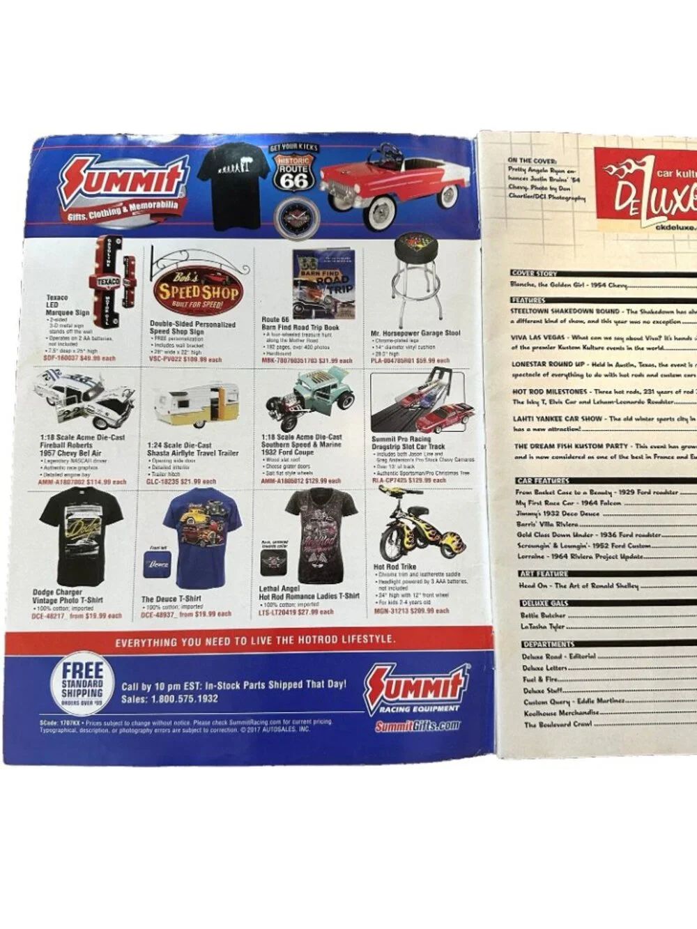 Car Kulture Deluxe August 2017 Angela Ryan & Blanche 1954 Chevy Magazine